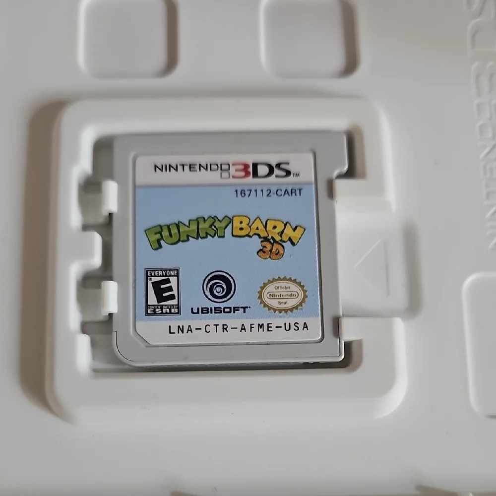 Nintendo 3DS Funky Barn Game - Blue, Green, White, Brown